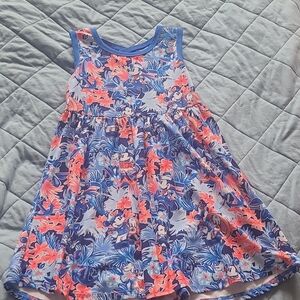 Disney Cruise Inspired Girls Sleeveless Dress